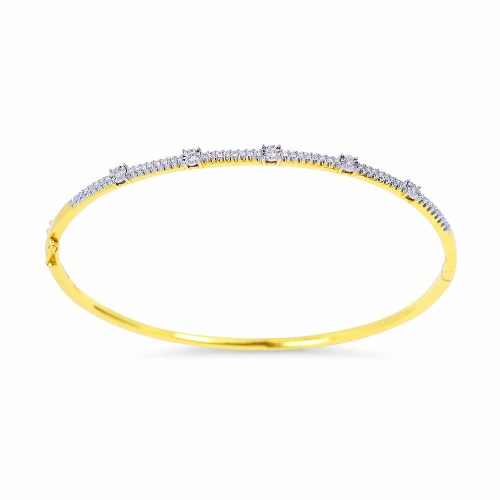 Gyémánt reif karkötő - 18K arany