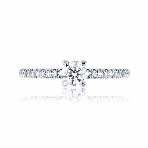 Gyémánt eljegyzési gyűrű 0,4-0,5ct - Celine