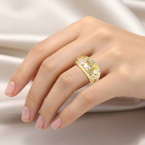  	Gyémánt gyűrű - Messina - 2,5 karát