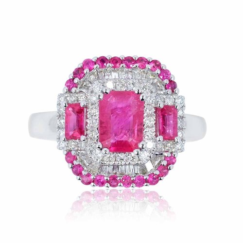 Rubin gyűrű - Isabel