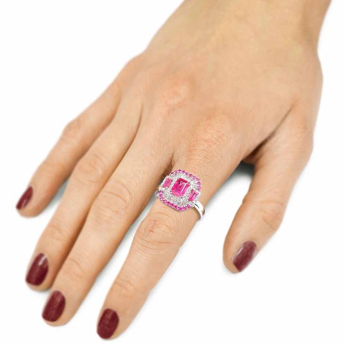 Rubin gyűrű - Isabel