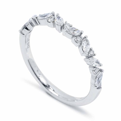 Markíz és brill gyémánt gyűrű - Althea