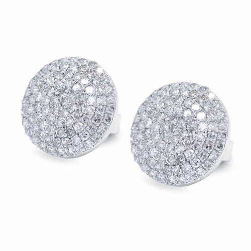 Shine fülbevaló - 0,7 karát - fehérarany