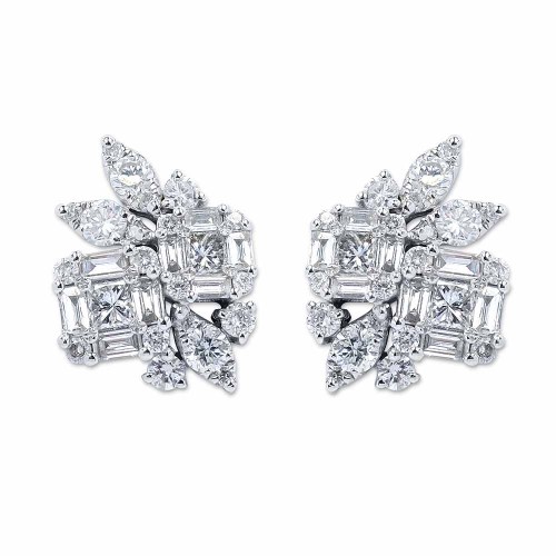 Gyémánt fülbevaló - 1,0ct - Dulcinea