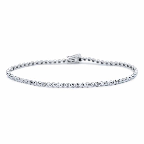 Gyémánt tenisz karkötő - bouton