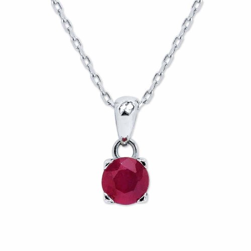 Rubin nyaklánc - 0,78 karát