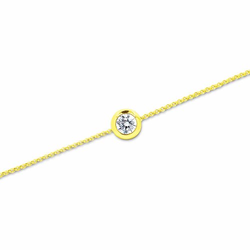 Gyémánt karlánc aranyból - Bouton
