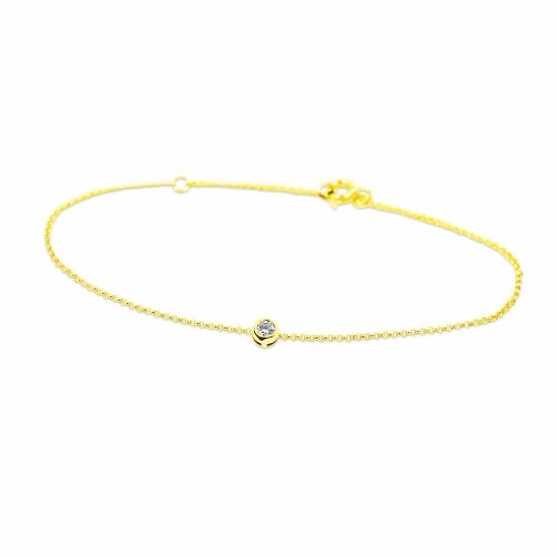 Gyémánt karlánc aranyból - Bouton