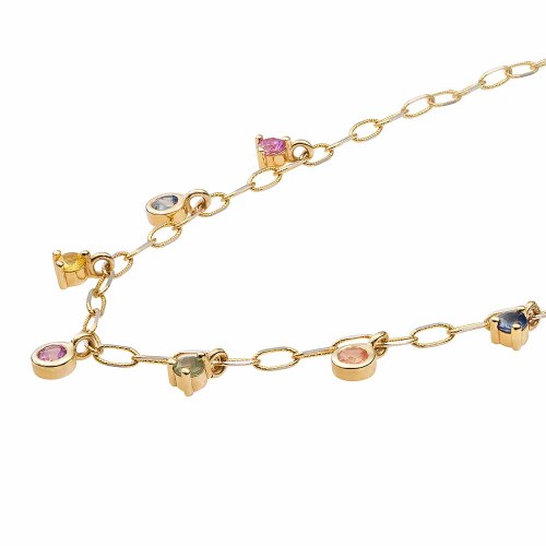 Zafír nyaklánc - Pastelle