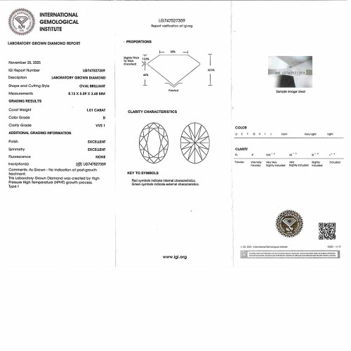 Hidden halo ovális gyémánt gyűrű - 1 karát