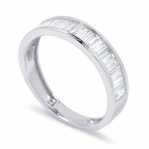 Baguette gyémánt gyűrű - Eternity