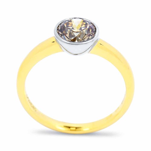 Konyak gyémánt gyűrű - 1,3 karát