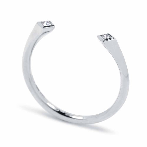 Echo gyémánt gyűrű aranyból