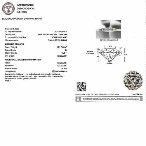 Gyémánt eljegyzési gyűrű - 0,8-0,9 karát - hatkarmos