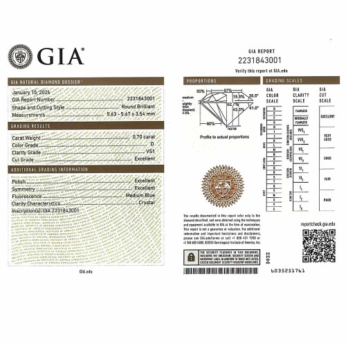 Gyémánt eljegyzési gyűrű - 0,8-0,9 karát - hatkarmos