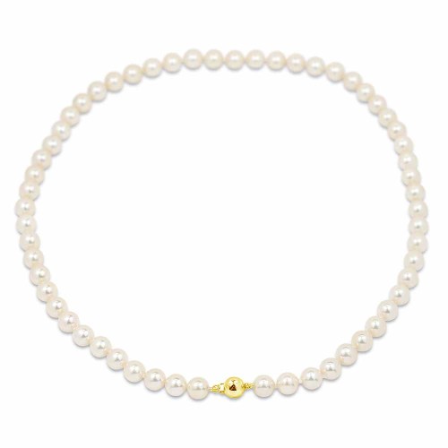 Gyöngysor 6,5-7mm, 45cm, arany