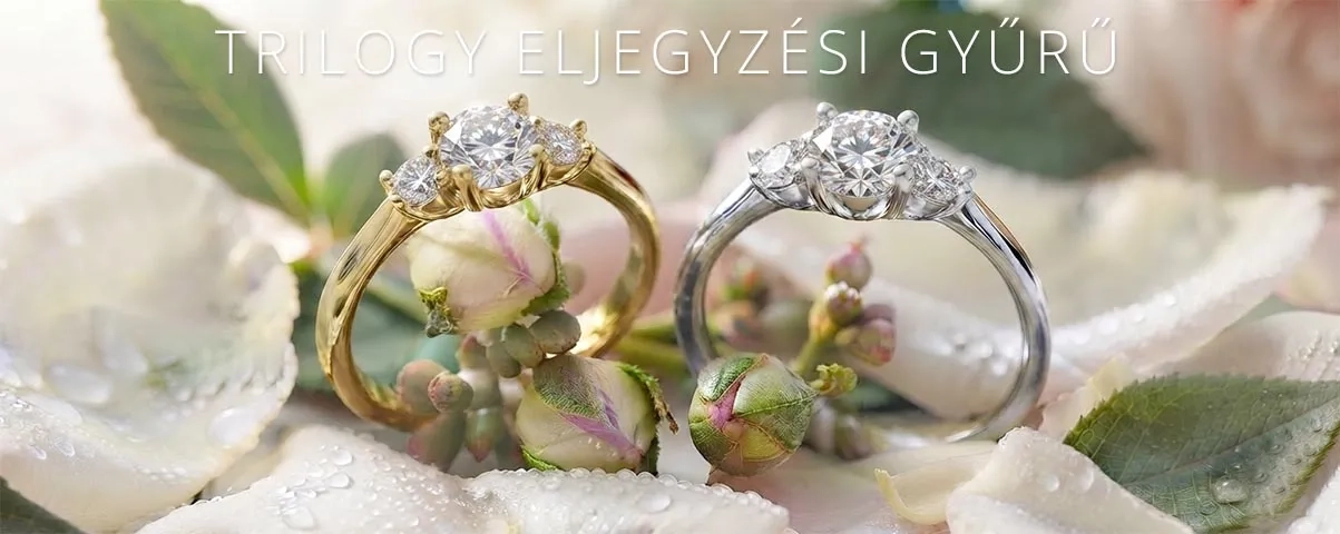 Trilogy gyémánt gyűrűk